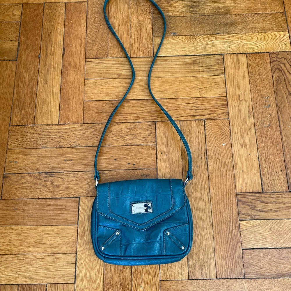 Elegant Teal Crossbody Bag